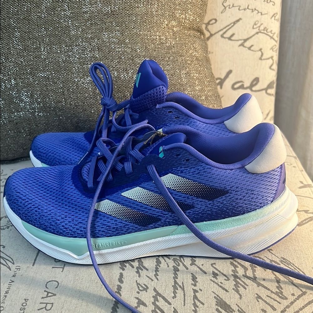 Adidas Vibrant Blue Sneakers